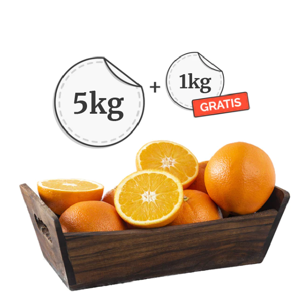 5Kg + 1Kg GRATIS - Naranjas de Mesa Lane-Late